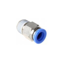 Male Hex Stud (BSPT) Push-In Fittings - product shot on a white background