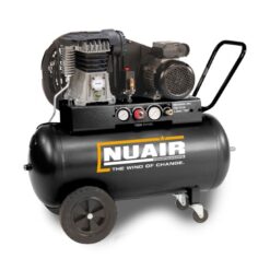 Product shot with a white background of the Nuair 100L Portable Air Compressor