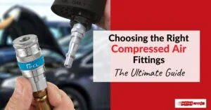 Banner image for the ultimate guide to air fittings.