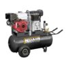 Product shot with a white background of the Black Nuair Honda Petrol air compressor