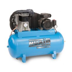 product image of the turquoise static Nuair 100L Belt Drive Compressor
